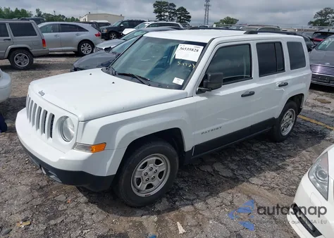 2015 Jeep Patriot Sport из США, поврежденный, VIN 1C4NJPBA3FD389865